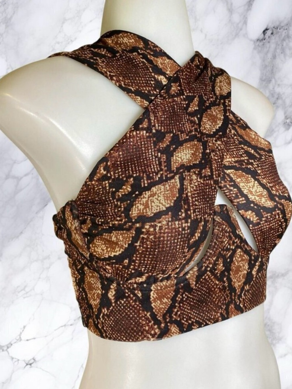 Python Kacie crossover top - Picture 3 of 3